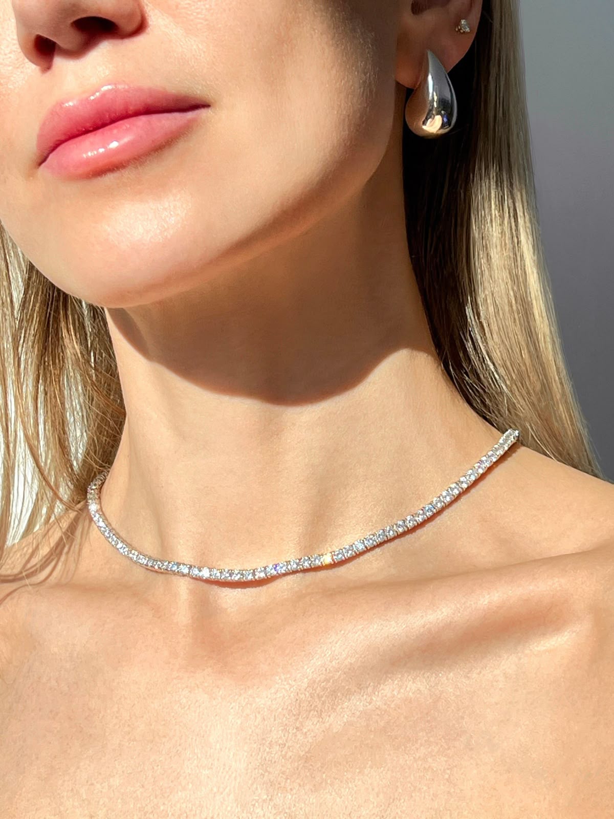 Zoya Tennis Necklace