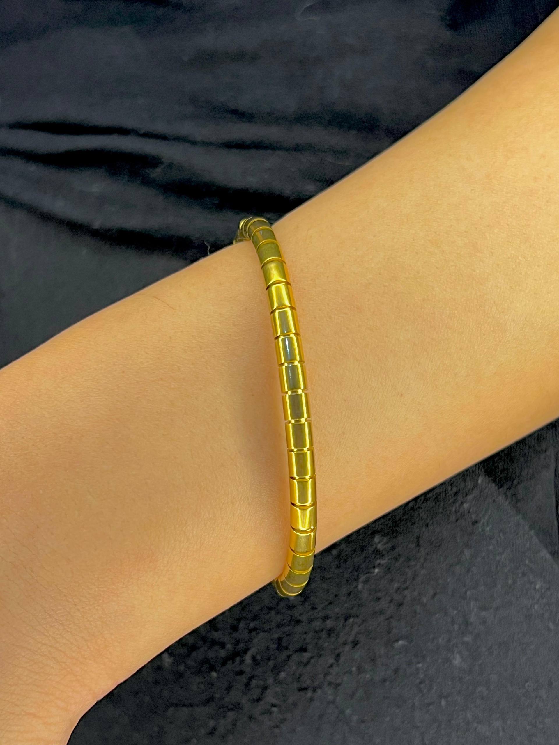 Tube Bead Bracelet