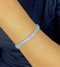 Zoya Aurelia silver Tennis Bracelet