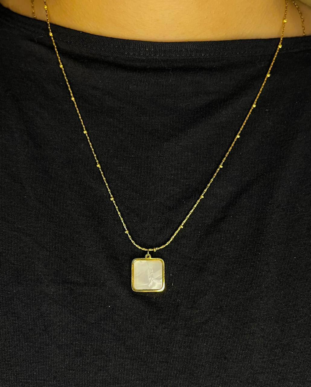 Luxe Square Necklace