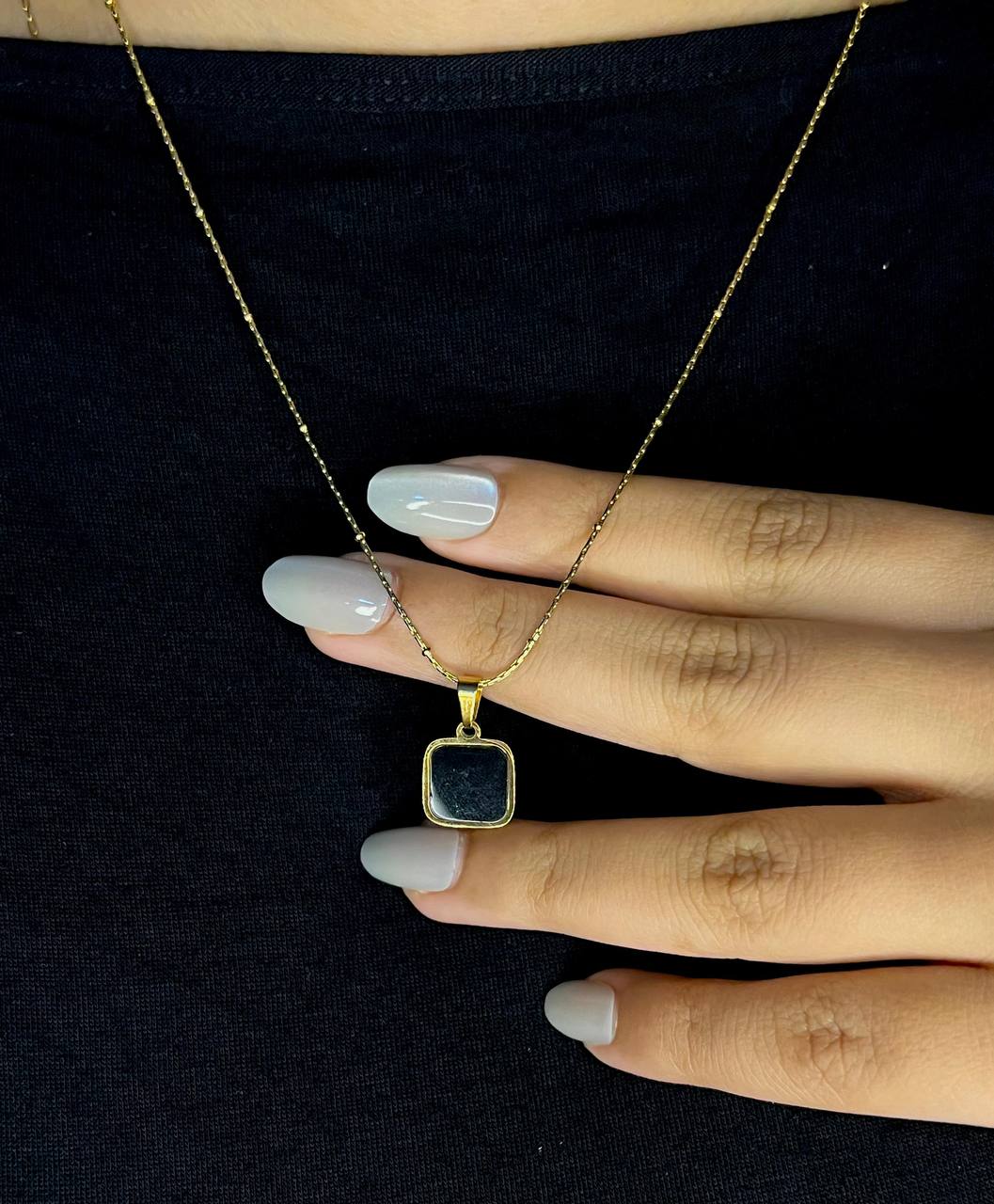 Luxe Square Necklace