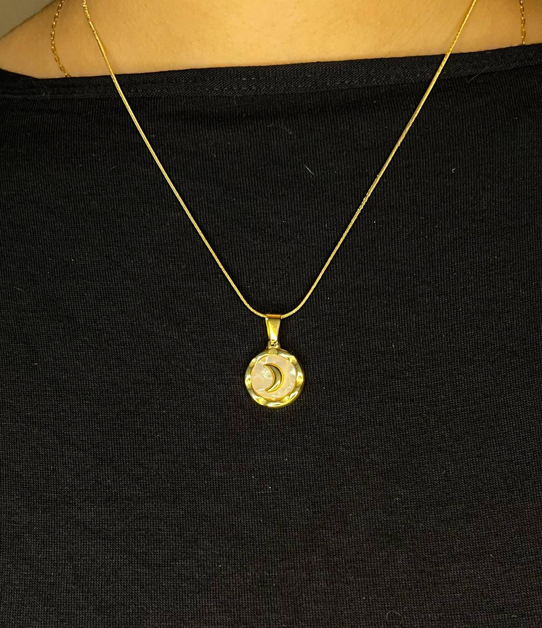 Luna Circle Necklace