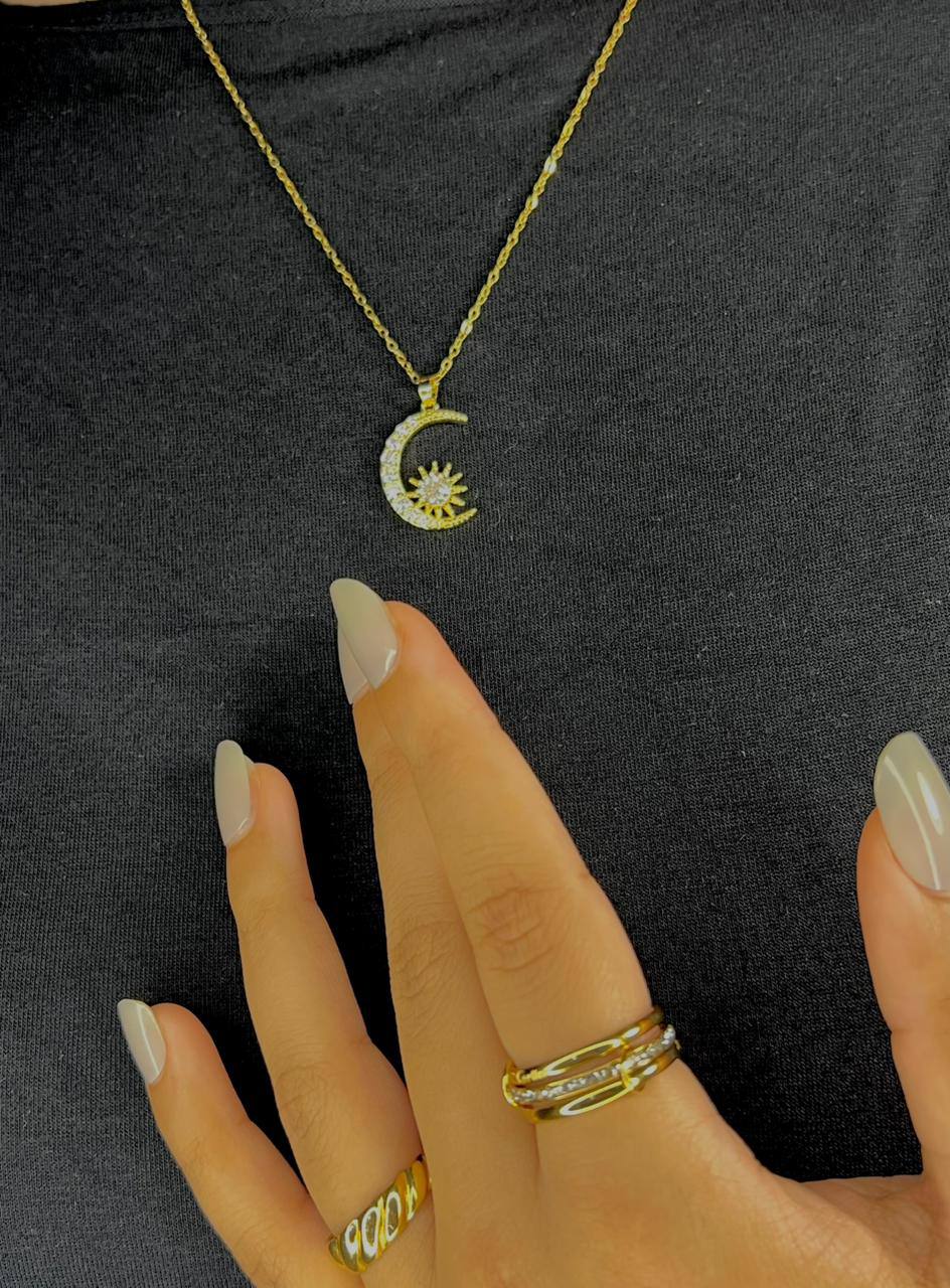 Moon Bloom Necklace