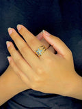 Black Bloom Ring