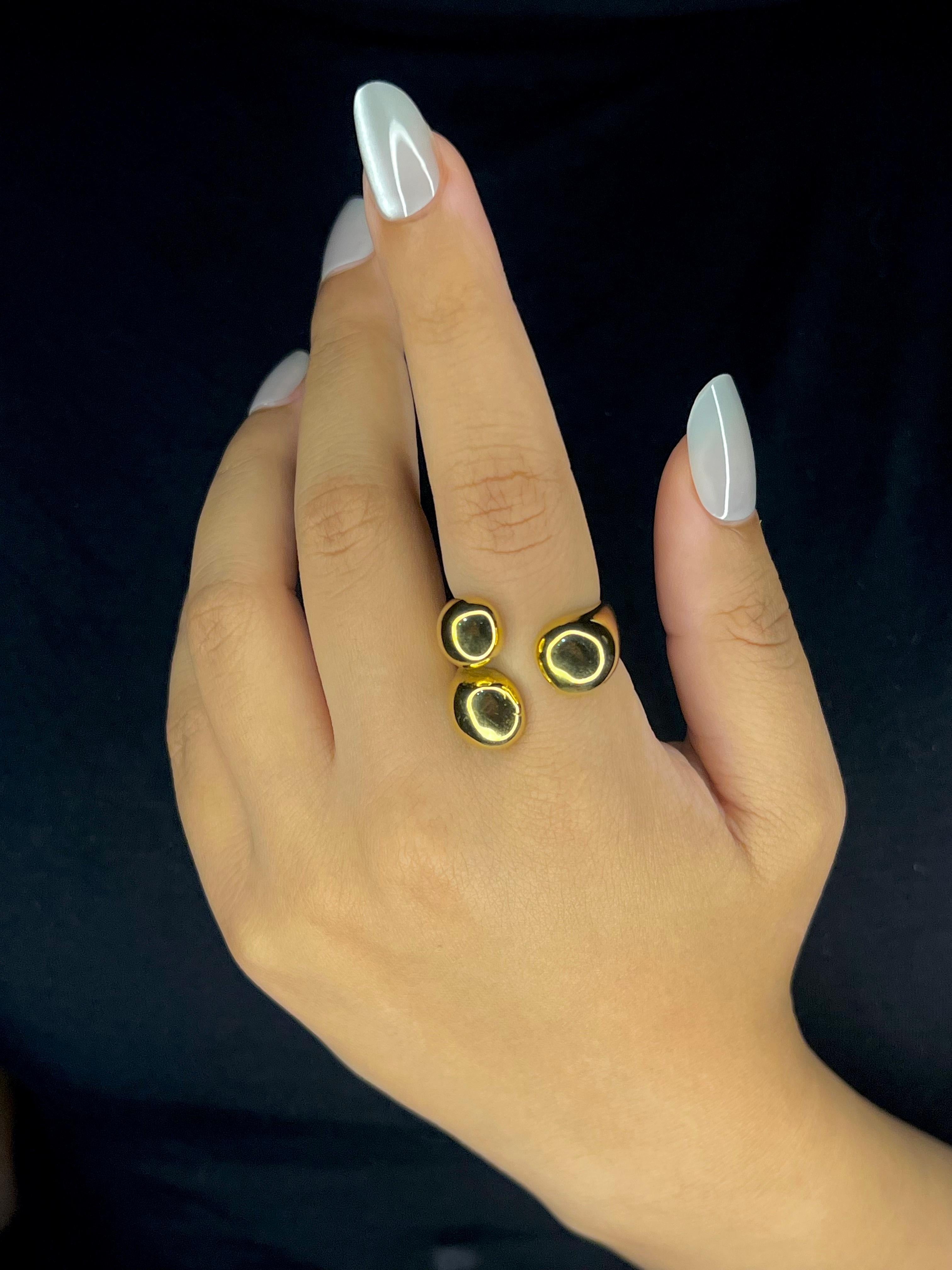 Golden Melt Ring