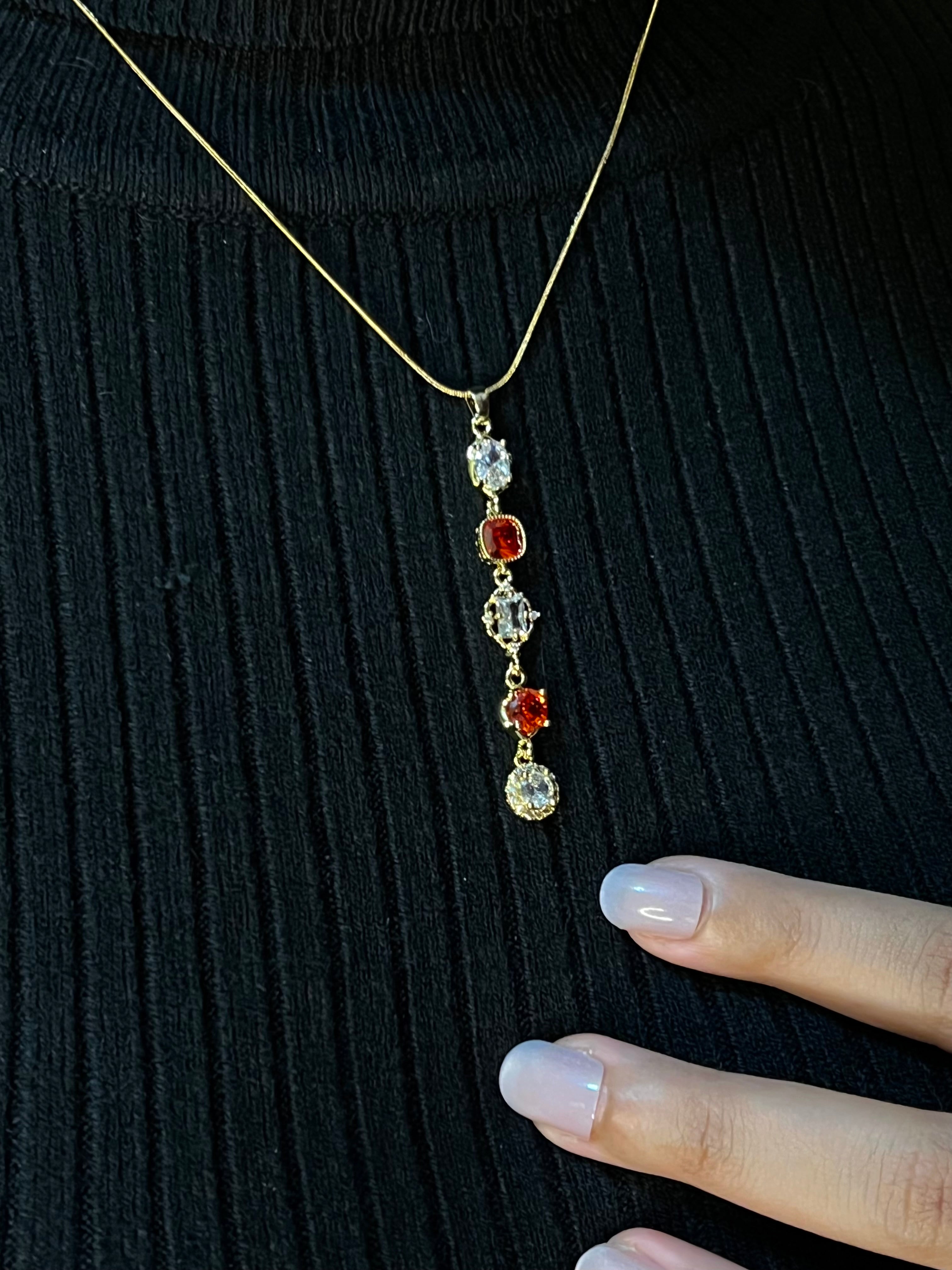 Color Stones Necklace