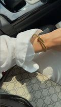 Golden Nail Bangle
