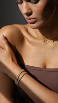 Zoya Gold Tennis Bracelet