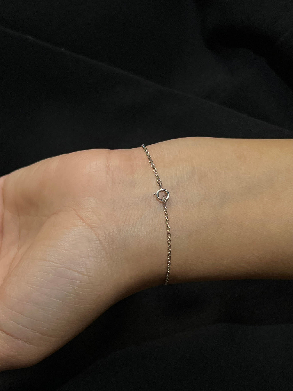 Interlocking Hearts Chain (Dainty Silver)