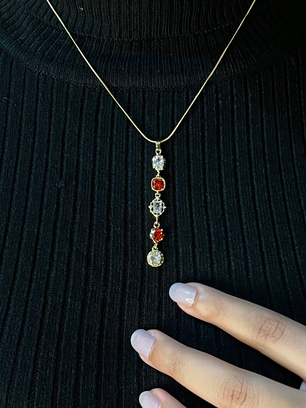 Color Stones Necklace