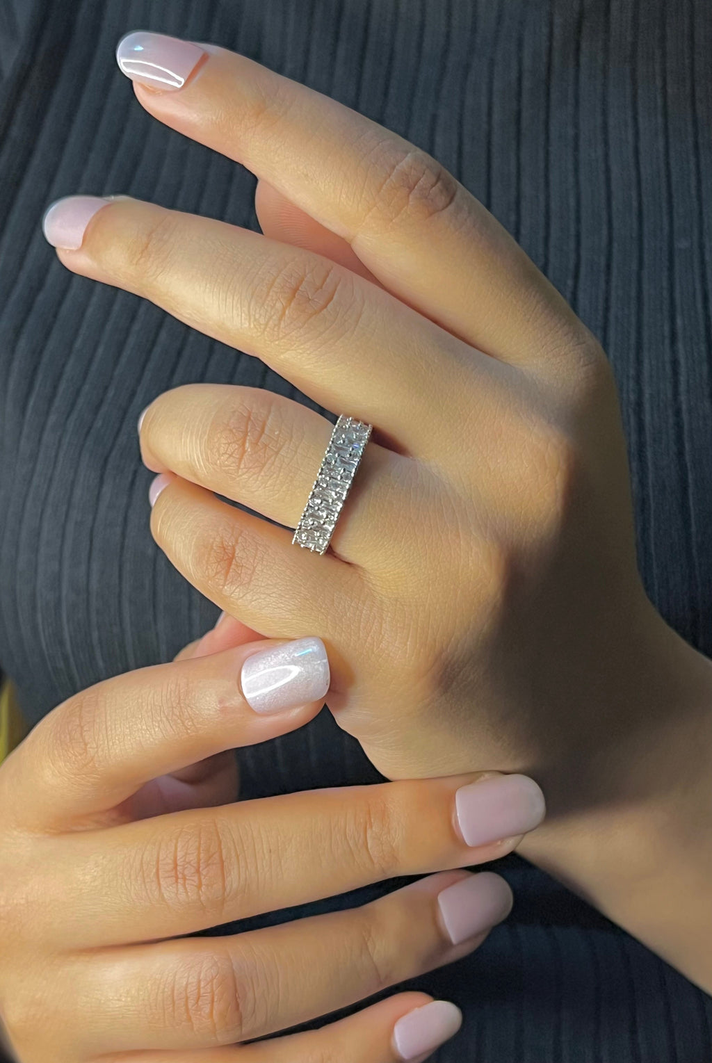 Moonlight Silver Ring