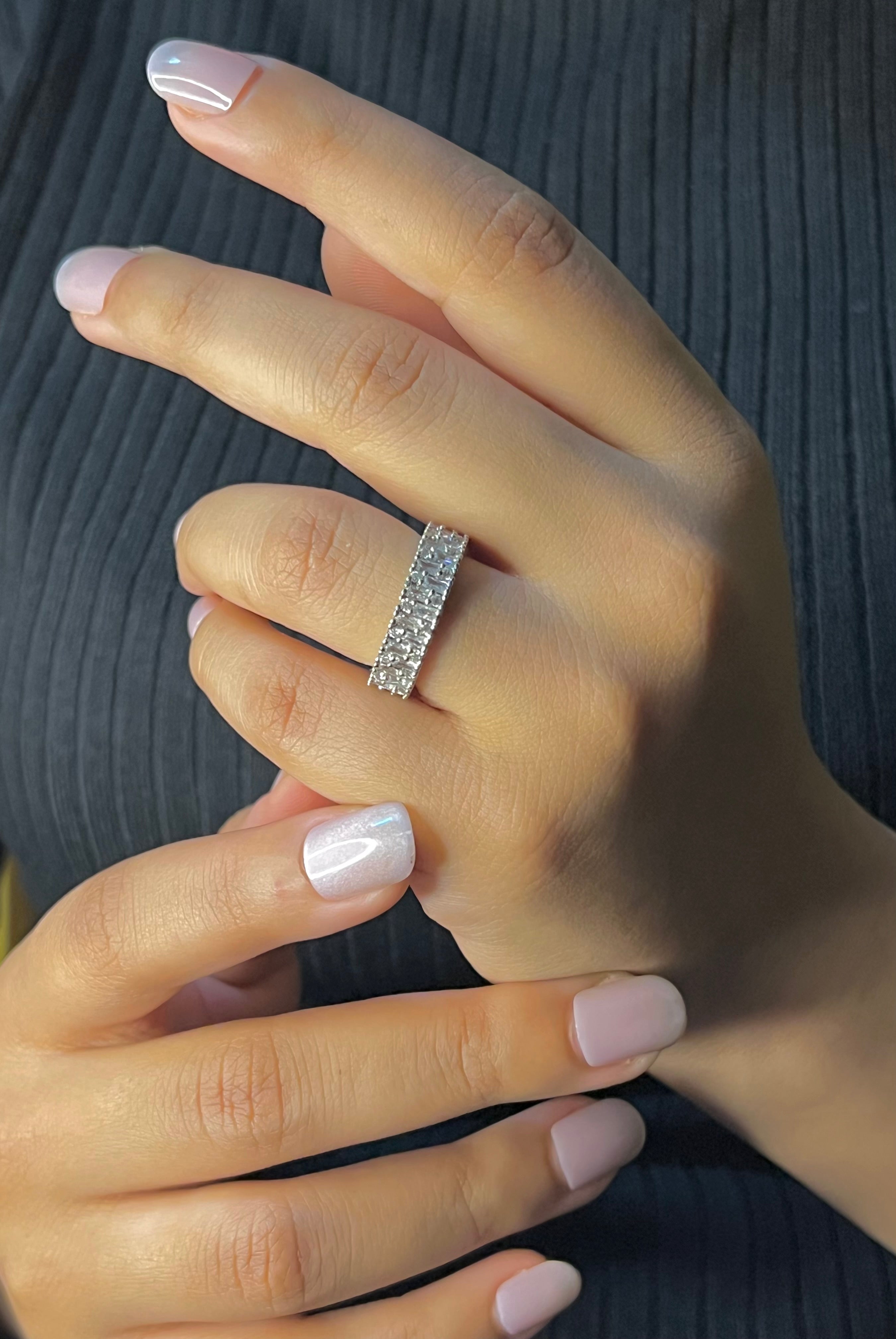 Moonlight Silver Ring