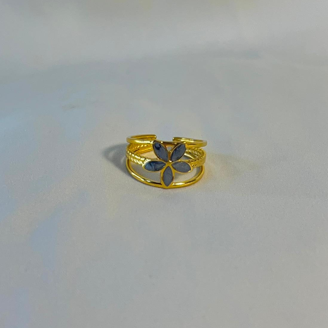 Black Bloom Ring