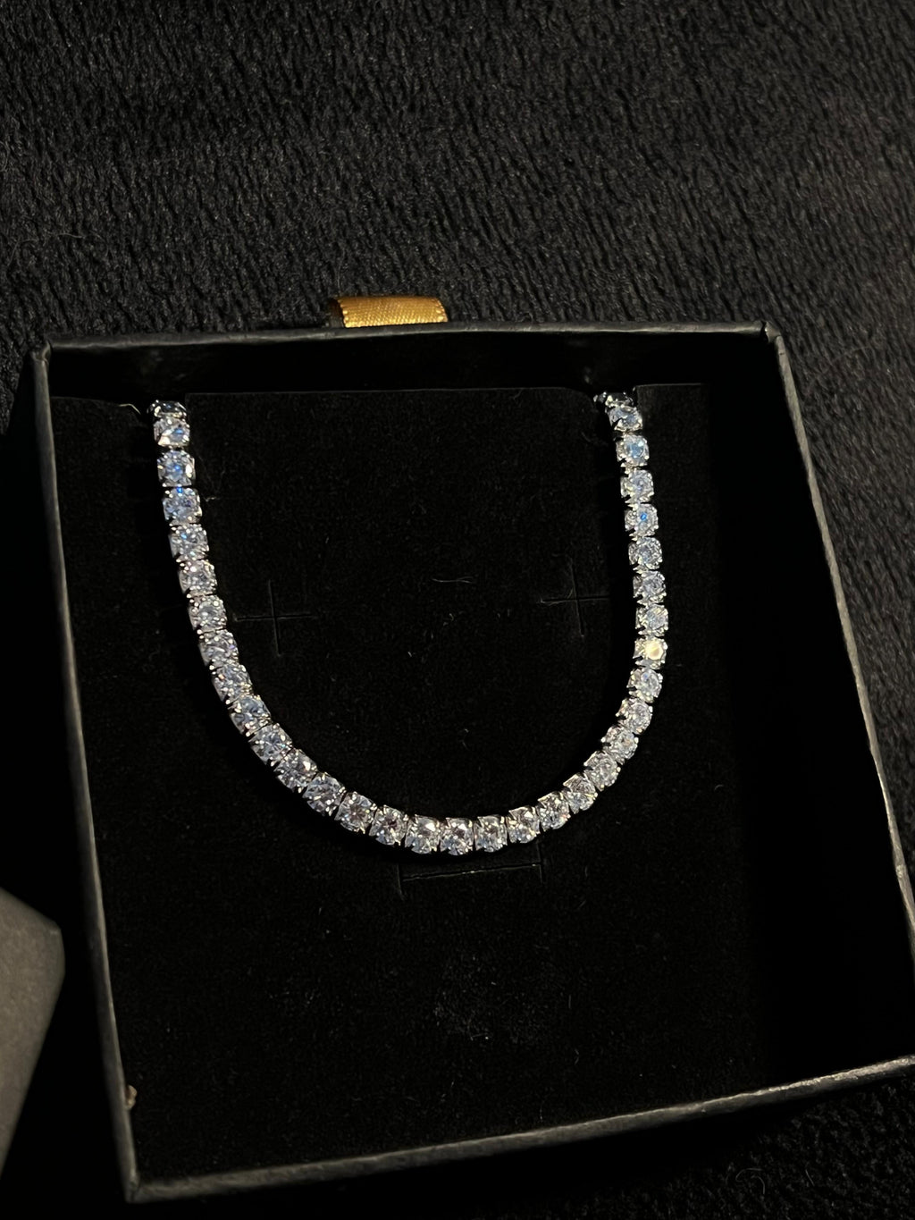Pure 925 Silver Tennis Bracelet